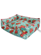 Homesteada™ Pet Bed, Vintage Floral Small 20" x 17"