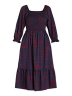 Homesteada™ Smocked Bodice Midi Dress, Women’s and Women’s Plus, Sizes XS-3X