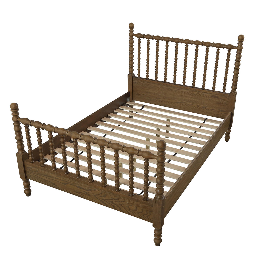 Homesteada™ Harper Spindle Bed, Full, Homestead Brown