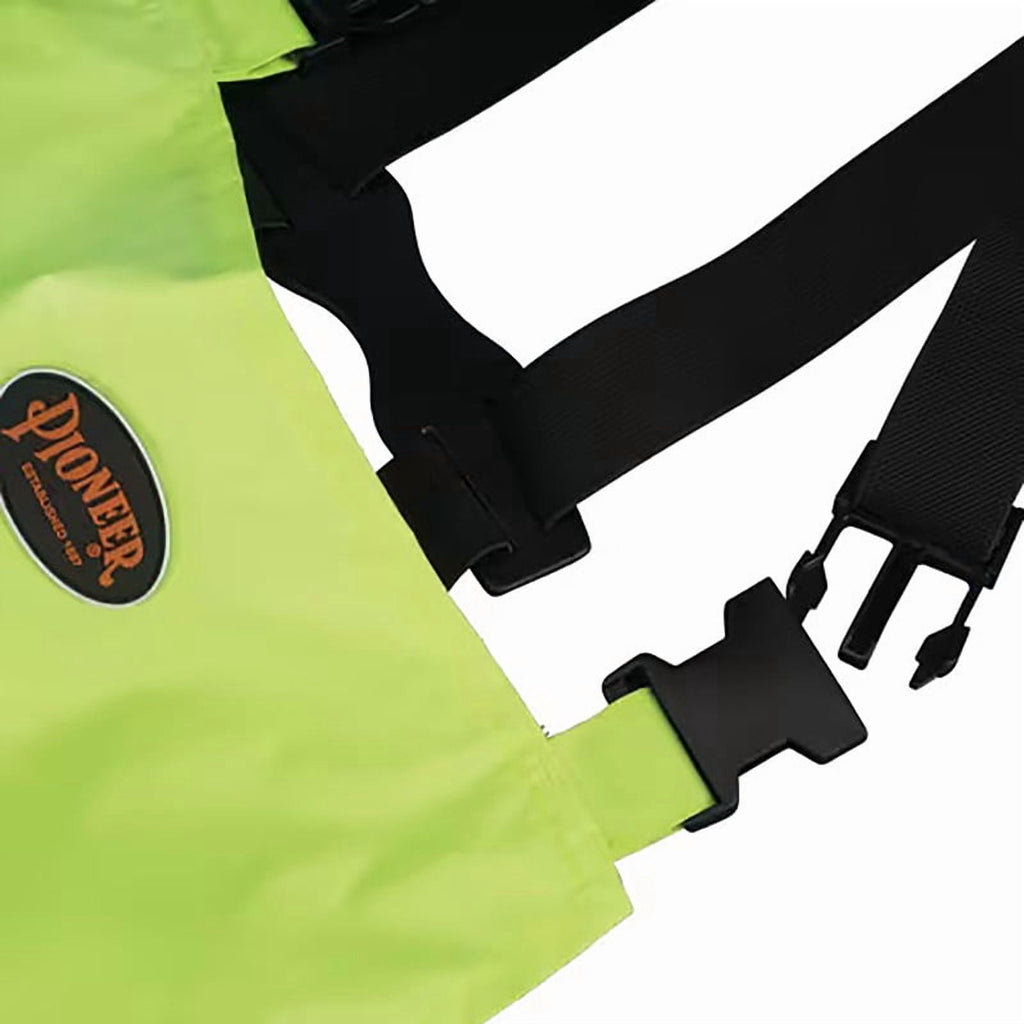 Homesteada™ Heritage Country V1080160U-XL Lightweight Hi-Vis Safety Rain Suit, Yellow/Green, Size XL, 2-Piece Jacket & Bib Pant