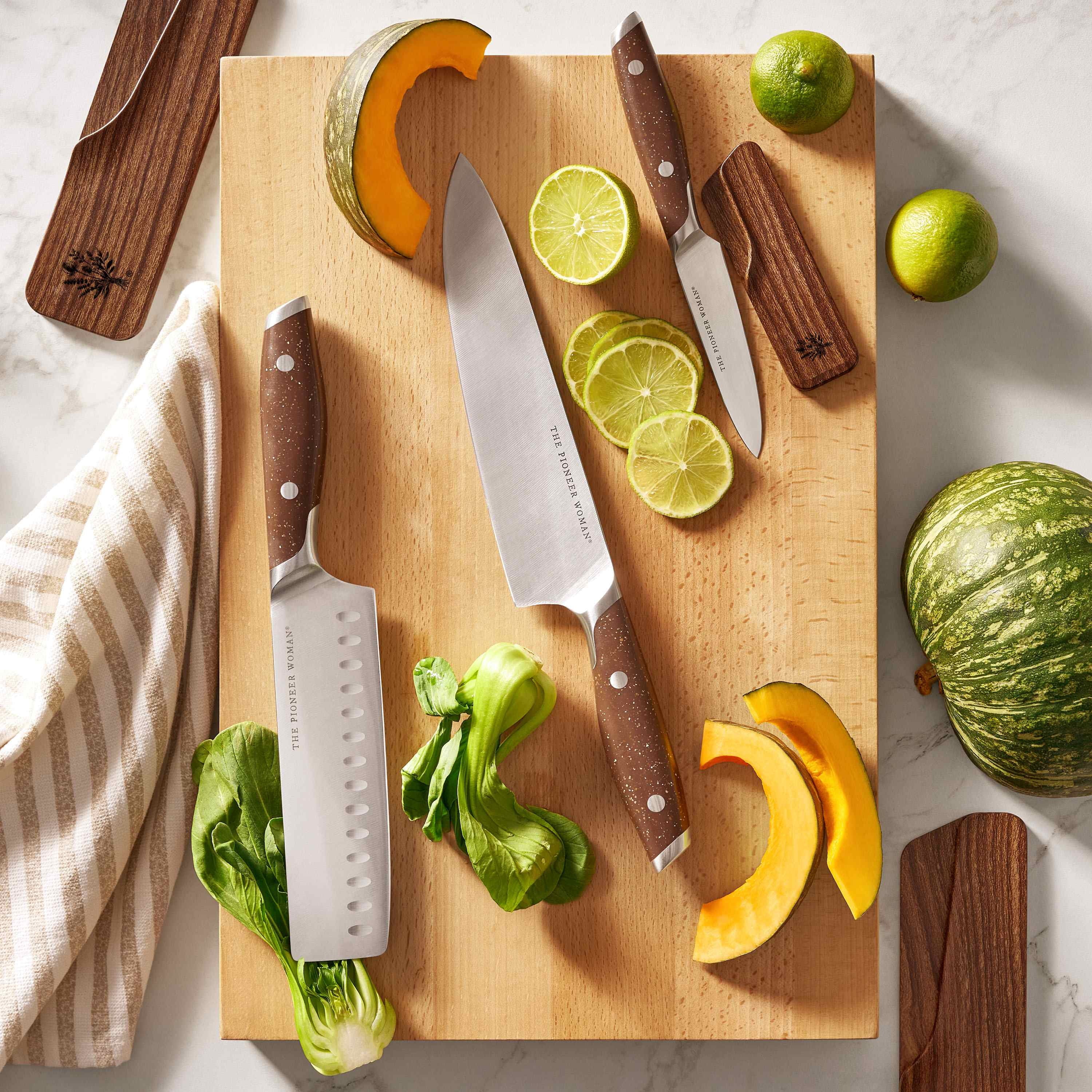 Homesteada™ 3-Piece Knife Set, Brown Speckle