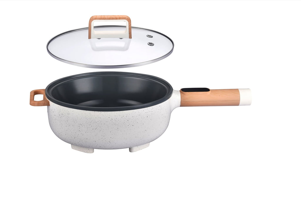 Homesteada™ 3.5L Electric Skillet, Linen Speckle