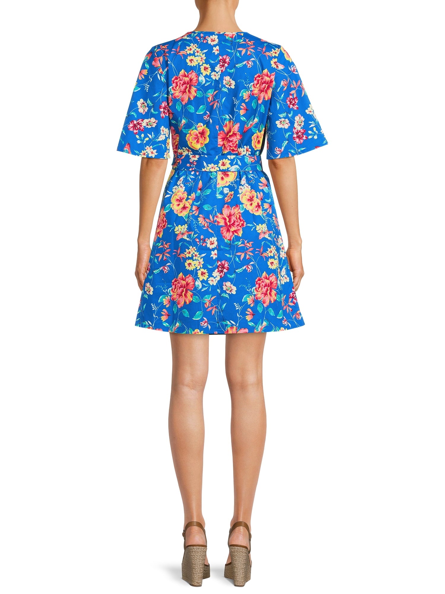 Homesteada™ Scoop Neck Bell Sleeve Dress, Women’s